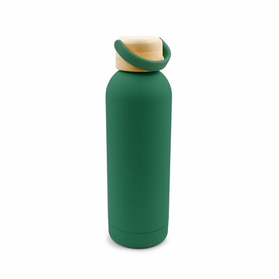Thermal bottle - cap with foldable handle